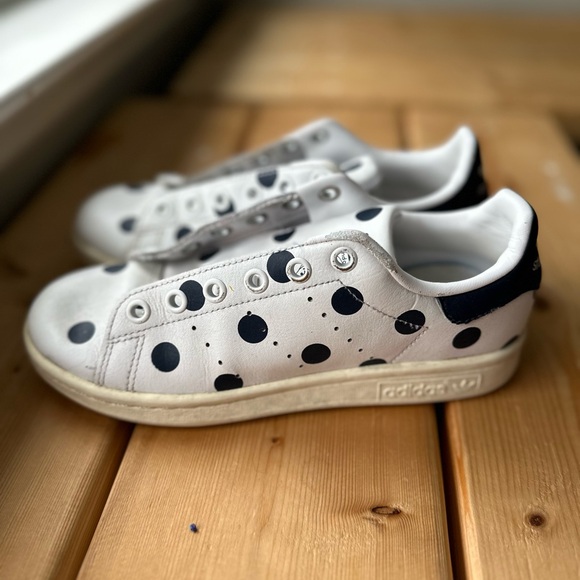 Adidas Stan Smith "Polka Dot" Trainers - Size 3.5 - Picture 5 of 6
